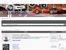 Tablet Screenshot of maseratitude.com